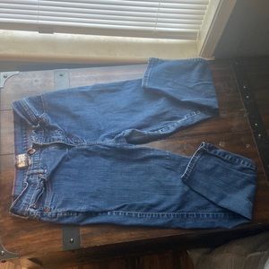 Levi’s perfectly slimming 512 ankle pencil jeans size 10